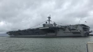 U.S. aircraft carrier being deployed to Latin America