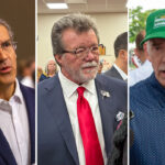 Republican candidates for governor — minus Bailey — try to distance themselves
