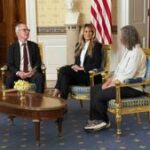 First lady meets with former Oct. 7 hostages